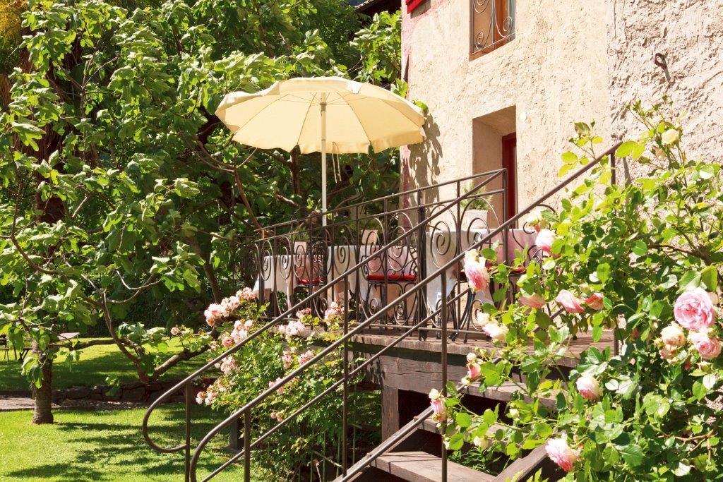 Ansitz Punthof Hotel Lagundo Eksteriør billede